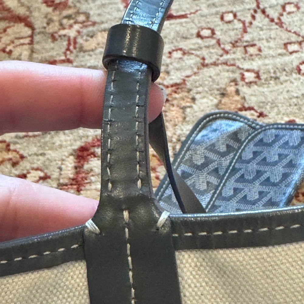 Authentic Grey Goyard St. Louis PM TOTE - Picture 11 of 16